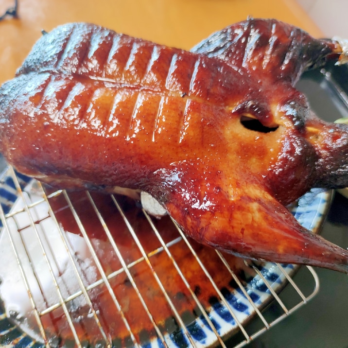 クリスマス に挑戦! 鴨の丸焼き ローストダック